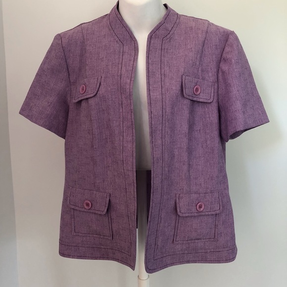 Sag Harbor Light Purple Jacket - Picture 2 of 6